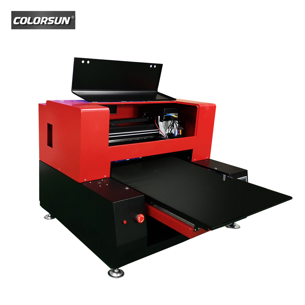 Automatic XP 6090 uv flatbed printer cheap price manufacturer for phonecase,t-shirt, plastic printing